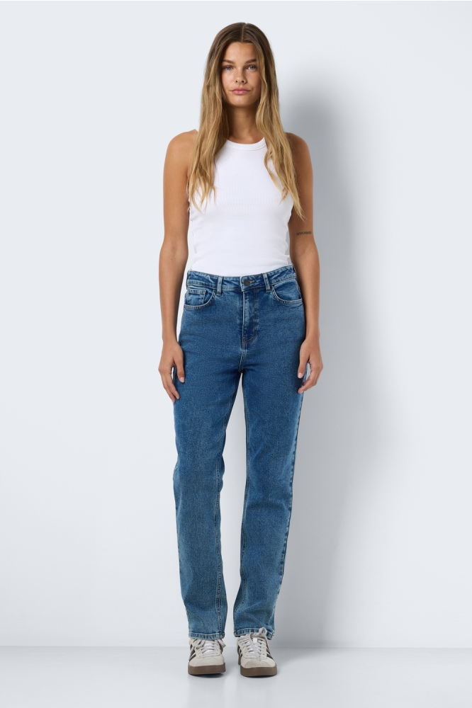 NMDAISY HW MOM FIT JEAN AZ394MB FWD 27031099 MEDIUM BLUE DENIM